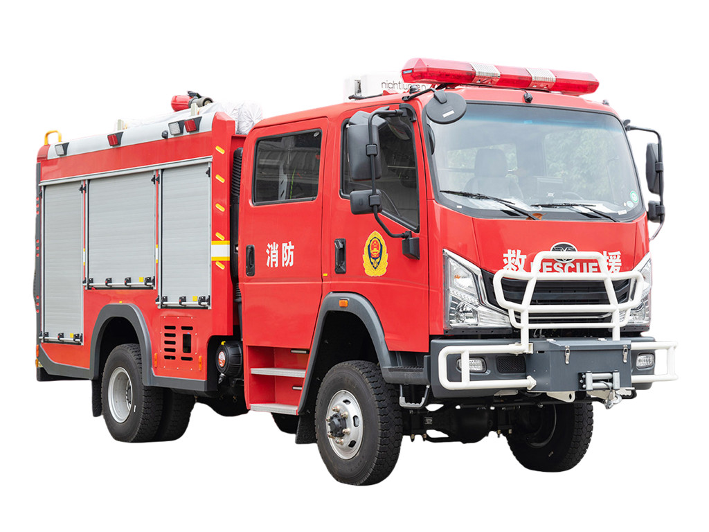 HOWO all terrain wildland fire truck