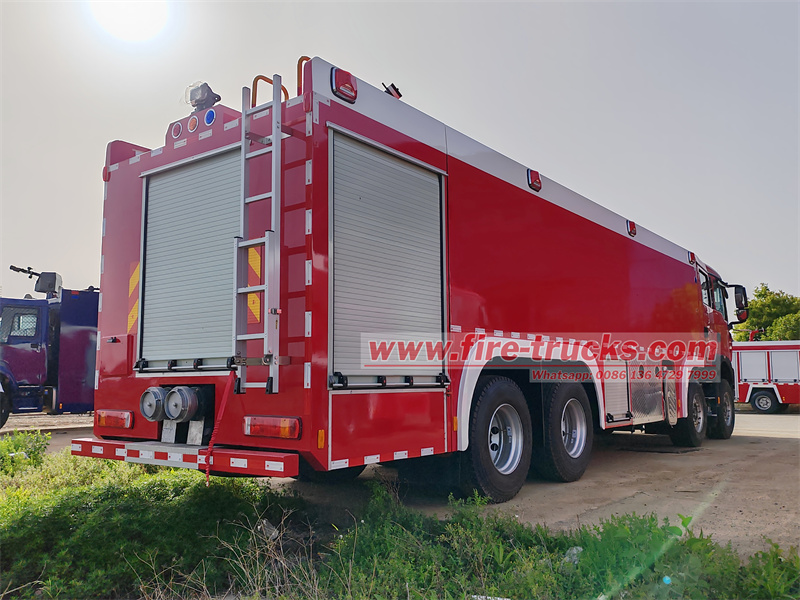 HOWO 8x4 15cbm water tanker fire truck