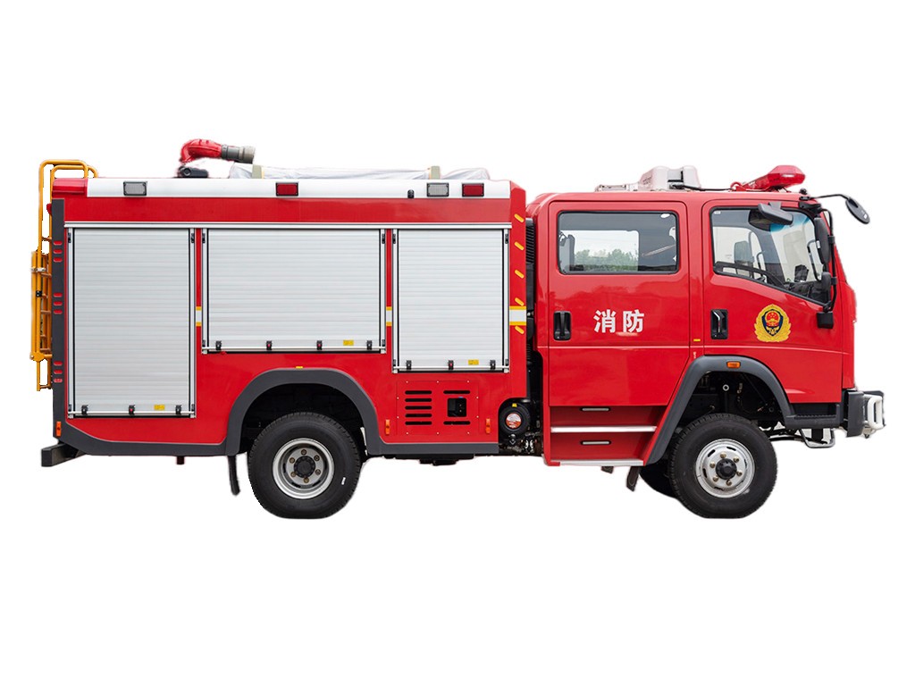 HOWO offroad all terrain fire engine