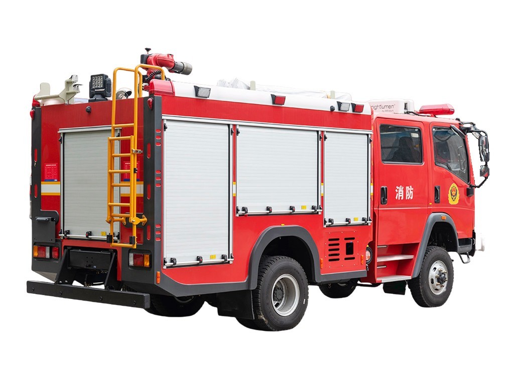 HOWO all terrain fire engine