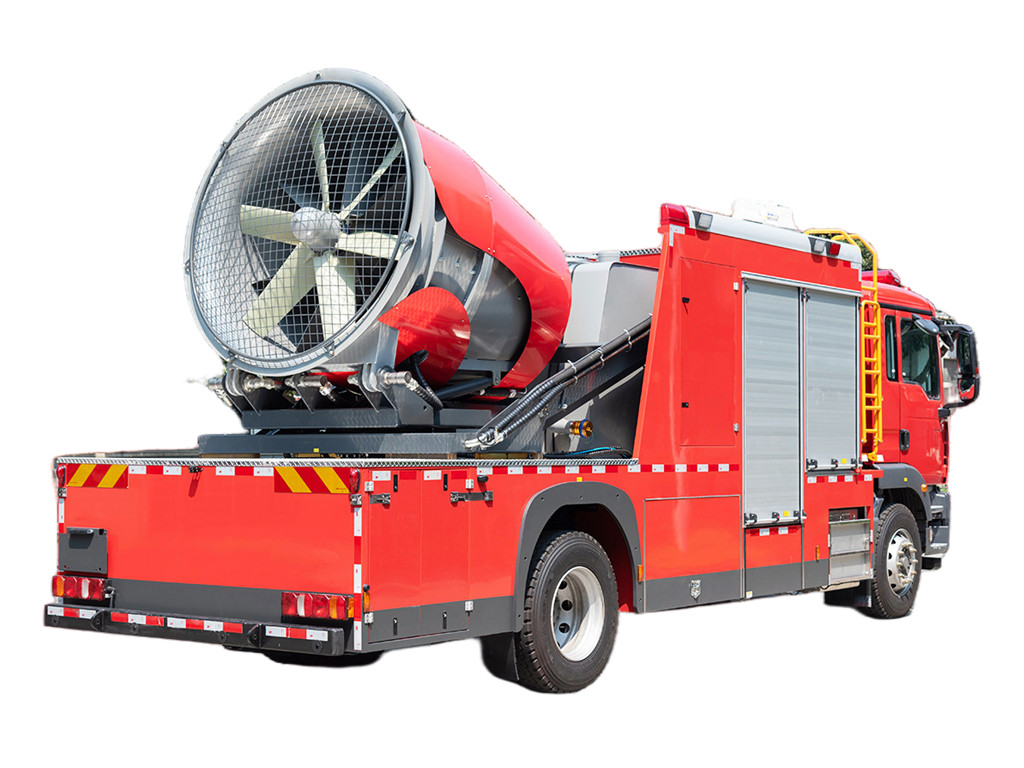 Sinotruk SITRAK smoke exhaust fire fighting truck