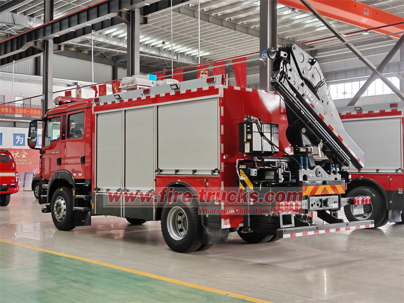 HOWO fire rescue truck