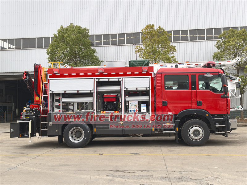 SINOTRUK SITRAK heavy rescue fire truck