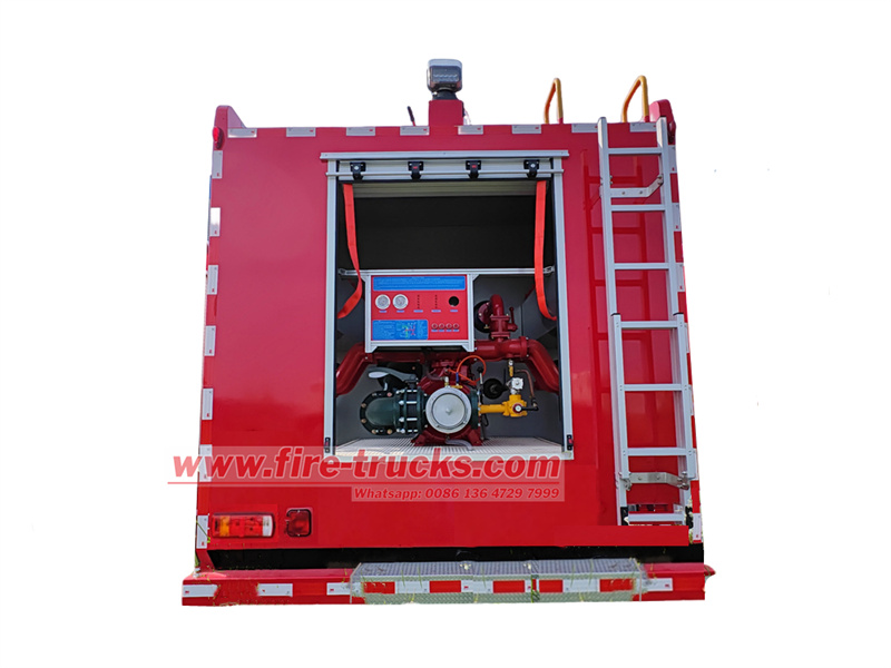 Isuzu GIGA 460HP engine dry powder foam water fire engine