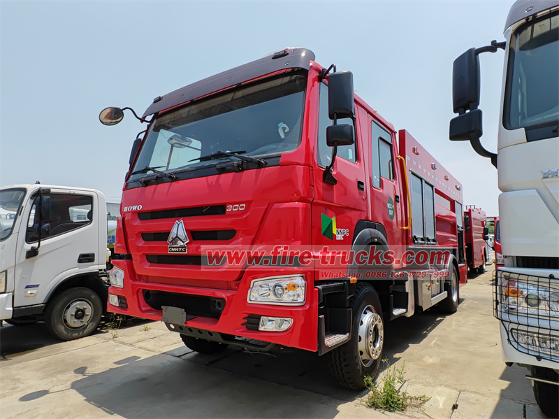 HOWO 8m3 fire truck