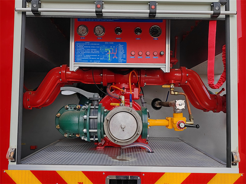 HOWO water foam fire truck for sale