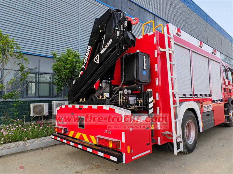 HOWO 4×2 fire engine truck for sale