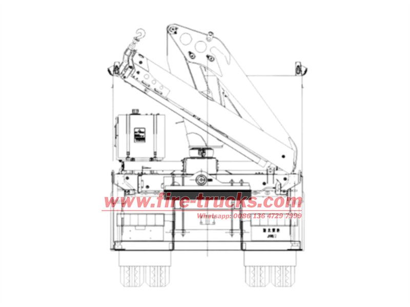 HOWO emergency fire truck for sale