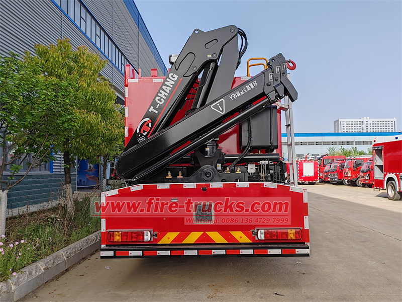 HOWO medium fire rescue truck