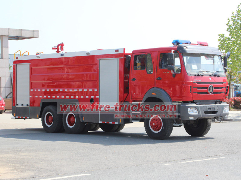 Beiben custom fire trucks