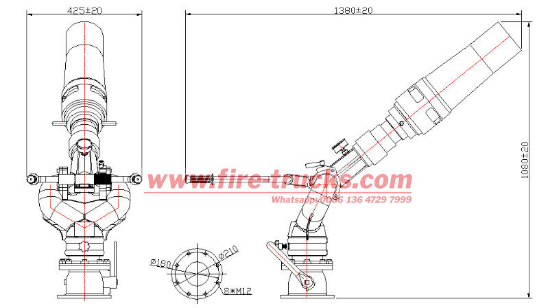 Beiben pumper fire truck for sale