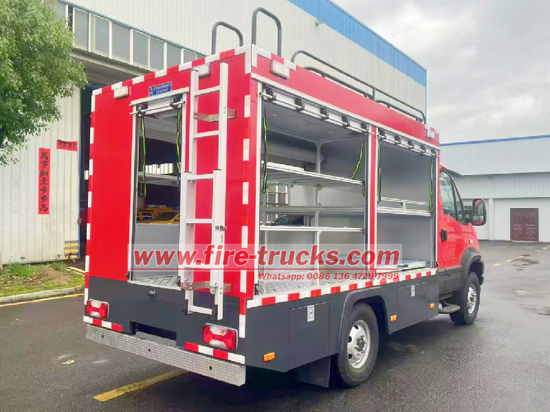 IVECO fire truck with full rescue fire fighting equipment
