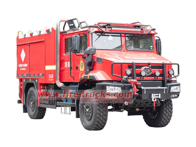 FAW 4×4 firefighting truck