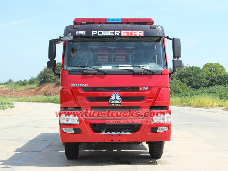 HOWO foam fire tender for sale