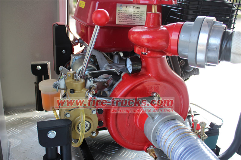 ISUZU 4×4 pickup fire vehicle for sale