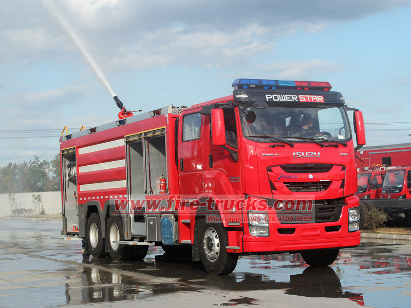 ISUZU GIGA foam unit fire truck