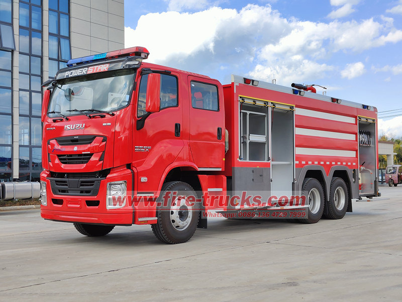 ISUZU GIGA foam tanker fire truck