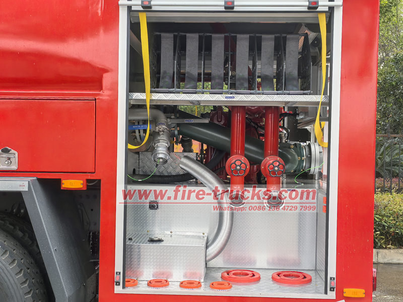 POWERSTAR AWD fire rescue truck HOWO