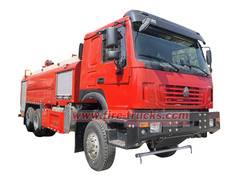 POWERSTAR 6×6 fire vehicles HOWO