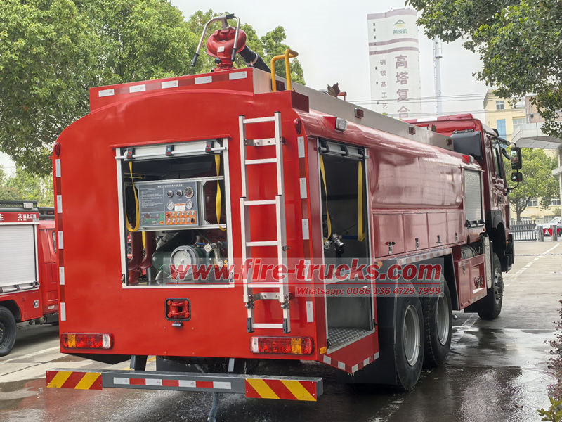 POWERSTAR firefighting truck HOWO