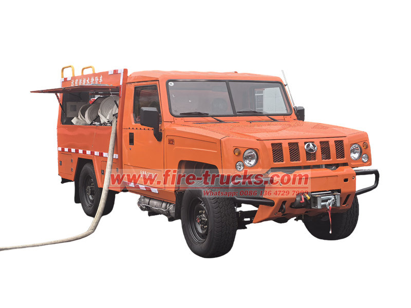 4×4 pickup rescue fire truck
