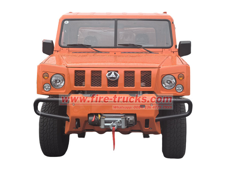 4×4 pickup water tender fire truck