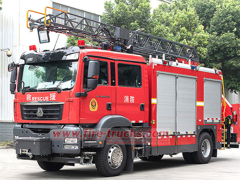 HOWO ladder fire truck