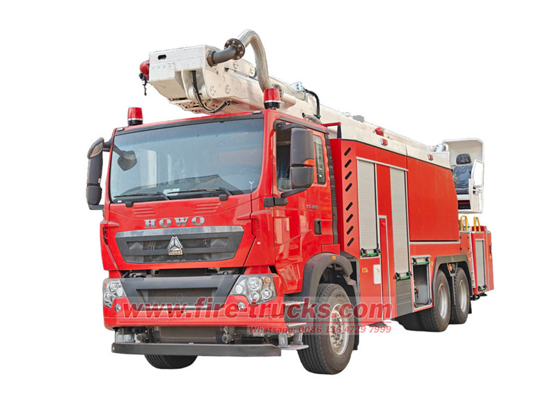 HOWO water tower fire truck
