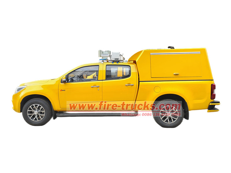 ISUZU 4×4 pickup rescue truck for sale