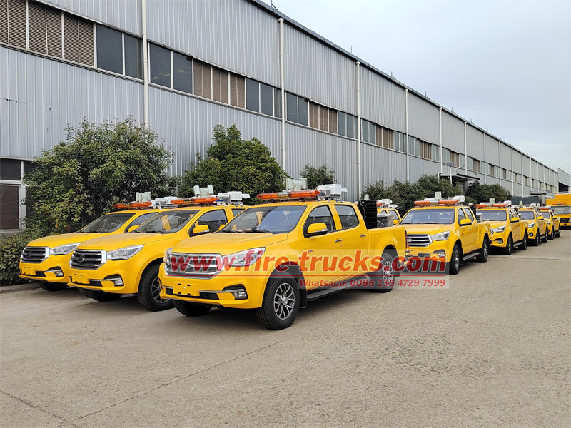ISUZU 4×4 pickup rescue trucks for sale