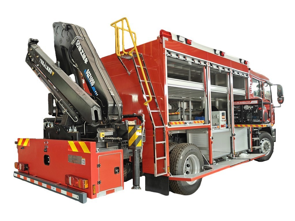 HOWO emergency fire fighting truck