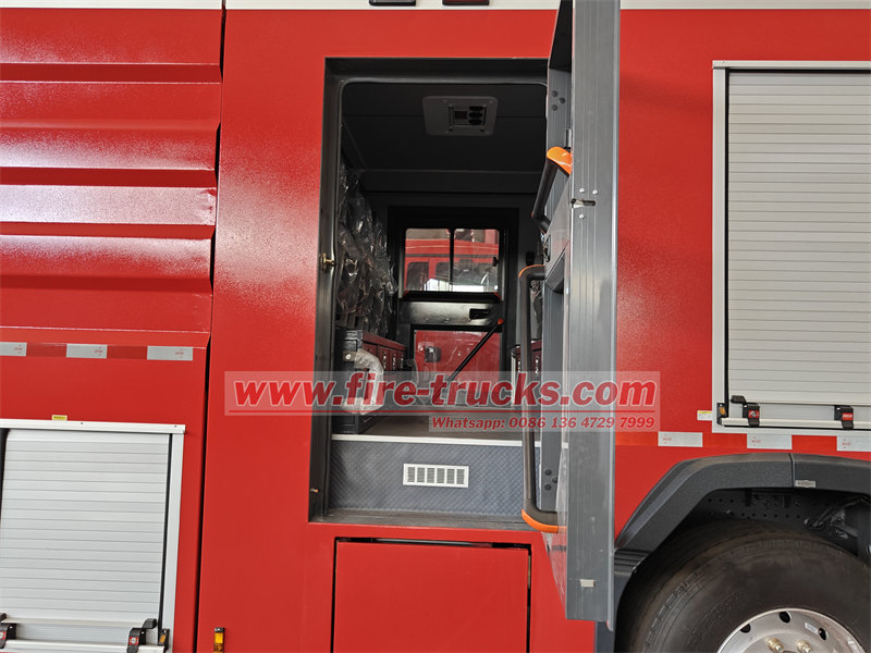 POWERSTAR fire engine with modified cabin