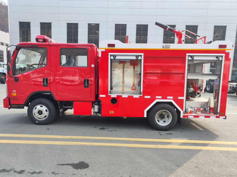 FOTON firefighting truck pump room