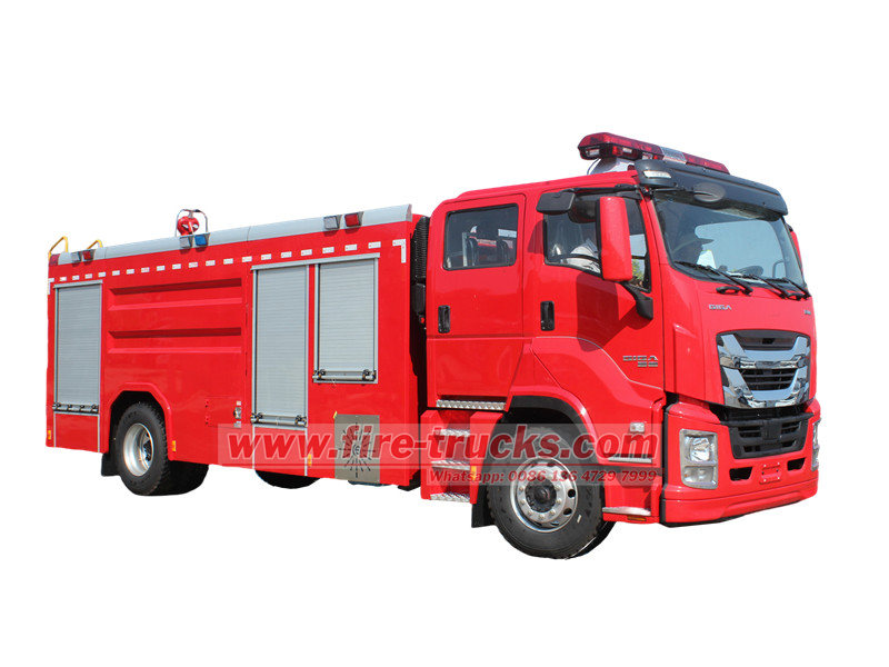 ISUZU GIGA 6000L fire pumper truck