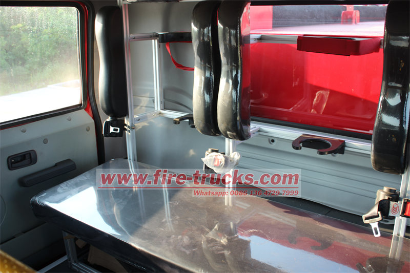 ISUZU GIGA Fire truck with SCBA seats 