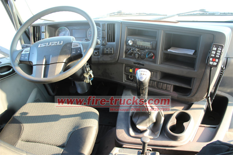 ISUZU GIGA VC66 firefighting truck cabinet