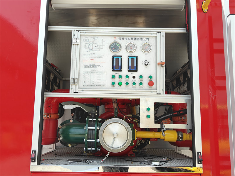 POWERSTAR firefighting truck pump room POWERSTAR firefighting truck pump room