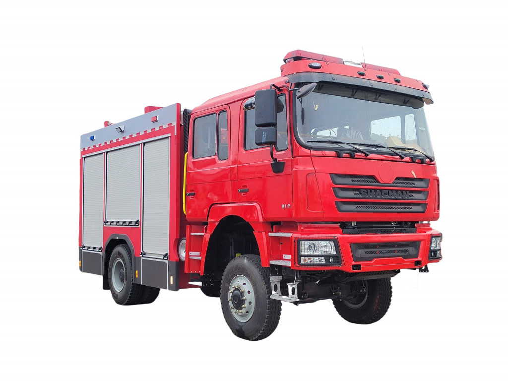 Shacman 4x4 AWD military fire trucks