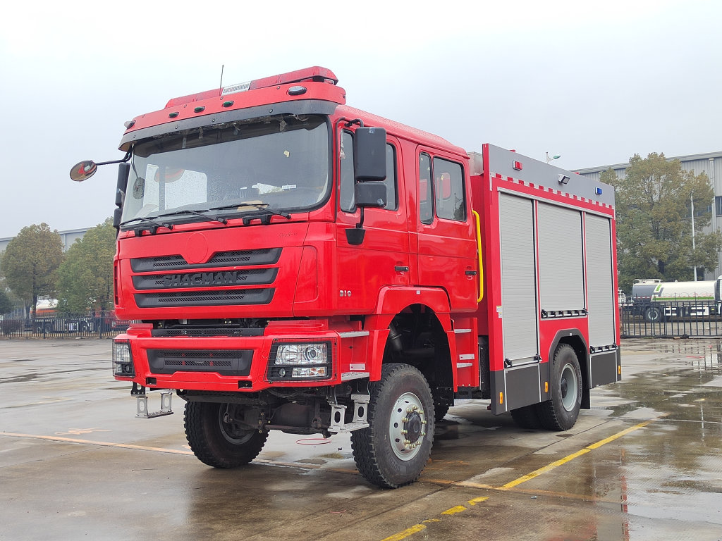 Shacman 4x4 AWD military fire trucks factory manufacturer