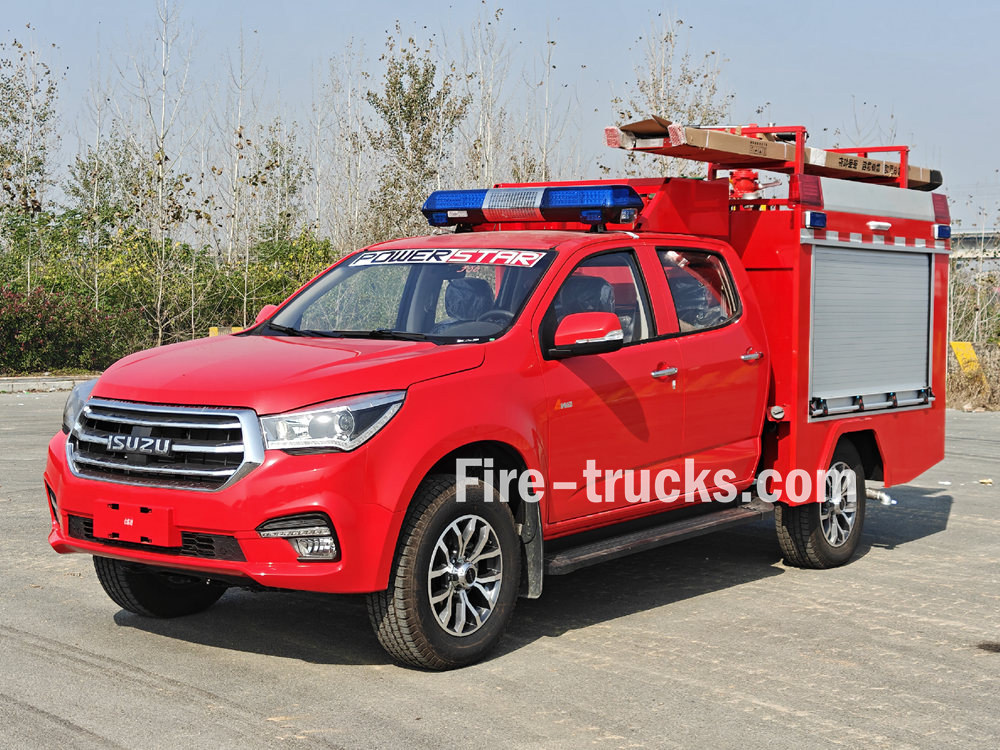Isuzu pick up fire truck