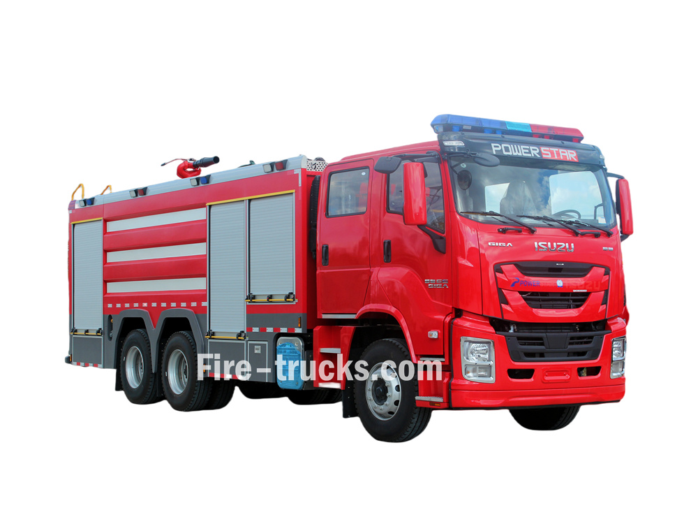 Senegal Isuzu GIGA heavy rescue fire truck Senegal Isuzu GIGA heavy rescue fire truck