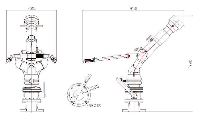 PS8/30W fire monitor PS8/30W fire monitor
