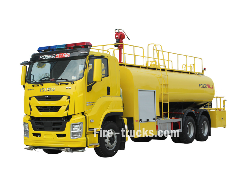 Morocco 12000L Yellow Fire Trucks Isuzu Morocco 12000L Yellow Fire Trucks Isuzu
