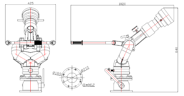 PS8/50W fire monitor PS8/50W fire monitor
