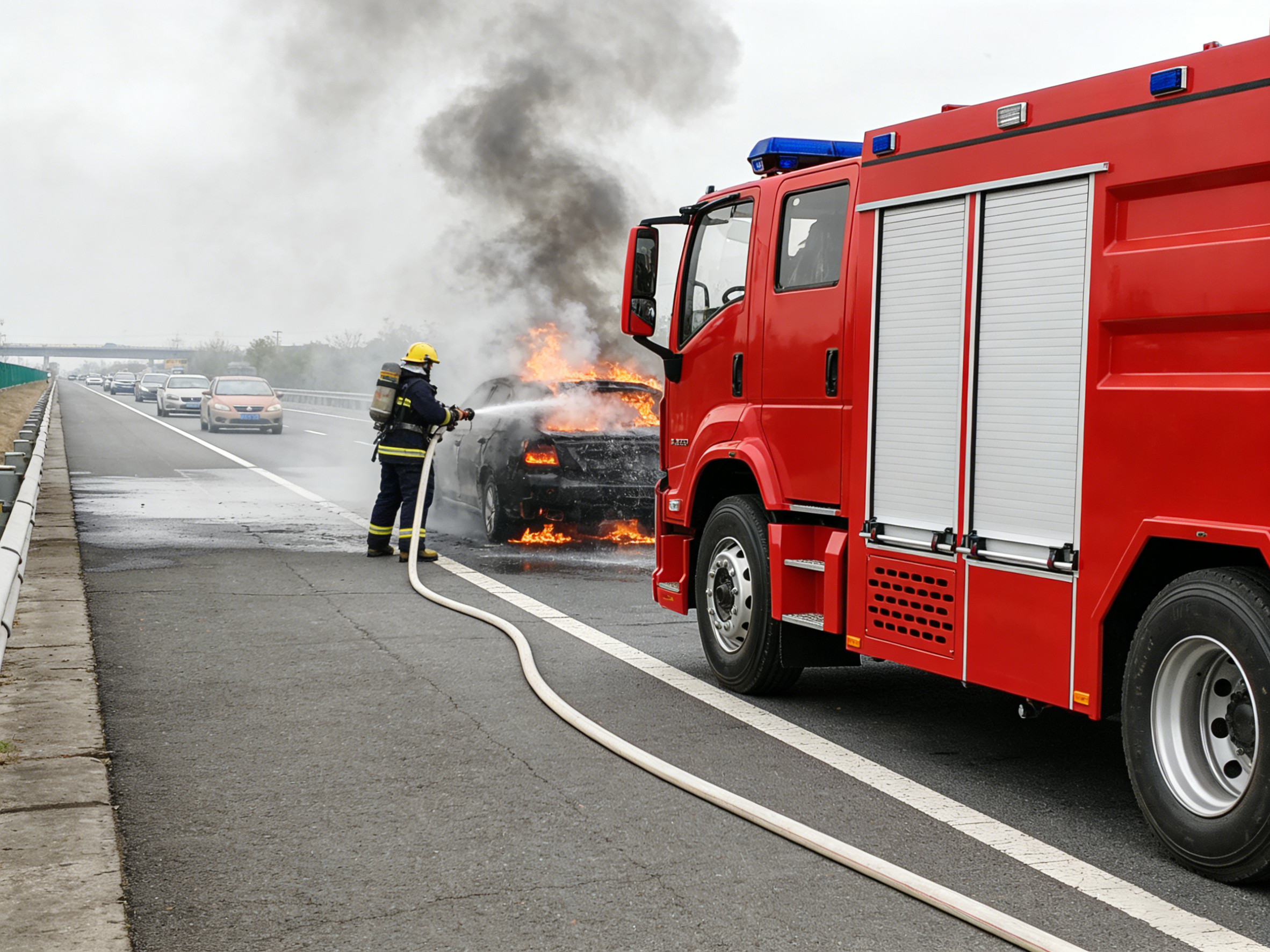 Banama Isuzu FVZ GIGA 6 cbm foam fire truck