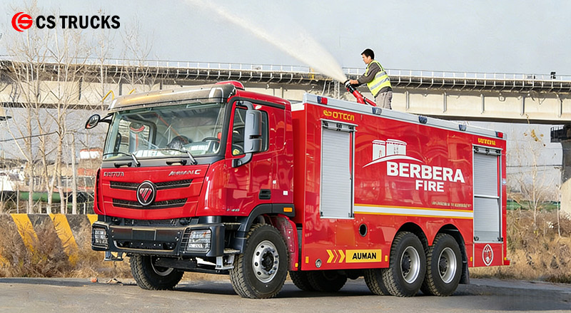 Foton Auman engine 12cbm foam fire truck Foton Auman engine 12cbm foam fire truck
