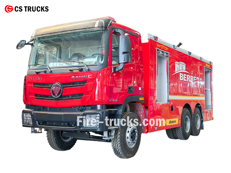 Senegal foton heavy rescue fire truck Senegal Isuzu GIGA heavy rescue fire truck