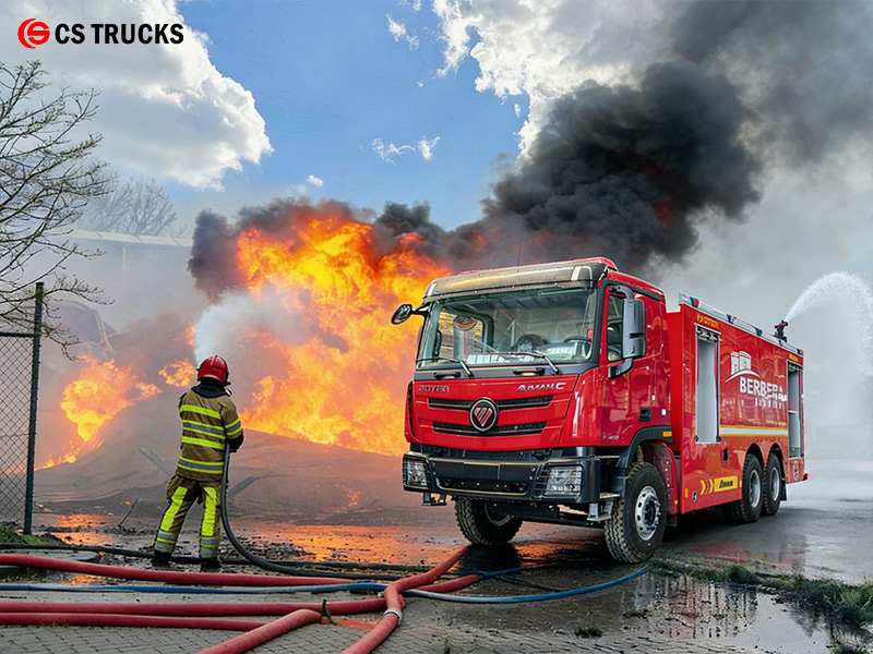 Foton Auman 12000L 6x4 10cbm foam fire truck Foton Auman 12000L 6x4 10cbm foam fire truck