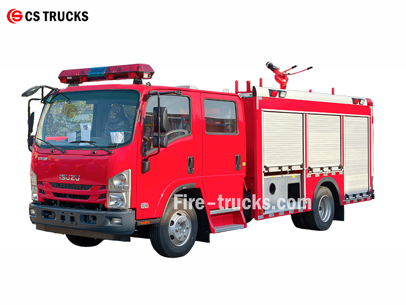 ISUZU 4X2 fire engine truck
