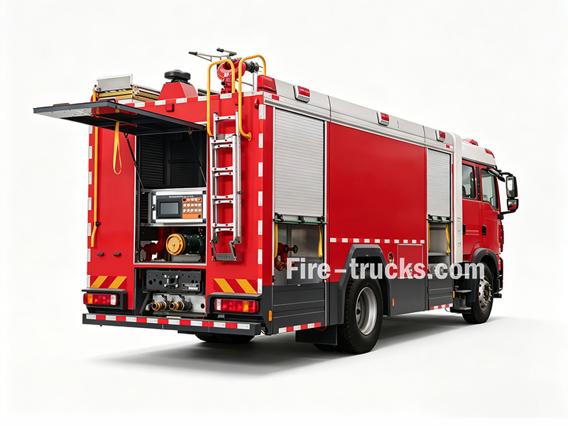 HOWO TX 350HP 6000L Fire Rescue Water Tender